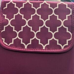 Elegant Pink Patterned Women's Bag